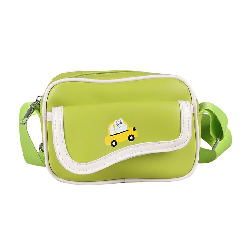 Adorable Cartoon Car Mini Crossbody Bag For Kids Stylish Colorful Shoulder Purse For Boys And Girls