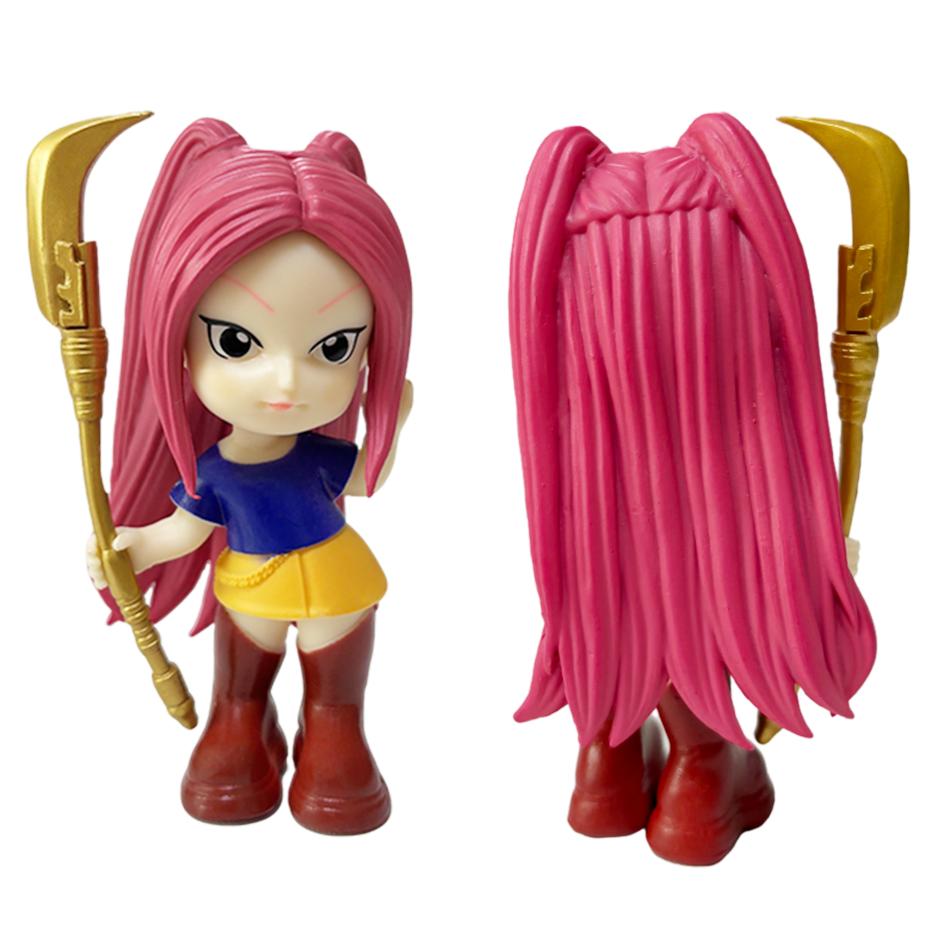 NEUE Hexe Jägerin Squa Rumi Zoe Mira Anime Polyvinylchlorid Charakter Sammlung Schreibtisch Ornamente KinderErwachsene Neujahrsgeschenk