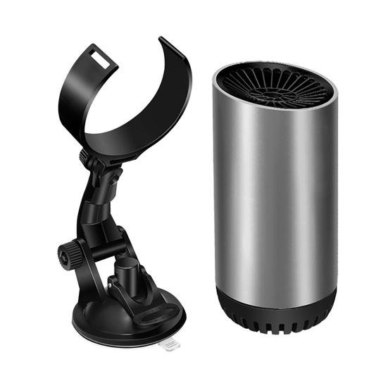 

Портативный автомобильный обогреватель с вентилятором охлаждения 12 В, подключи и работай, 2-в-1, размораживатель и вентилятор охлаждения, обогреватели пространства для лобового стекла для использования в транспортном средстве зимой и летом чёрный