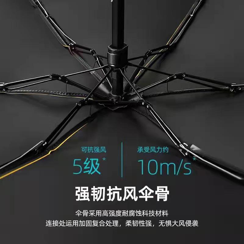 Mini Sun Umbrella Pocket Rain Umbrellas Anti UV 6-Folding Parasol Portable Lightweight Women Men Sunshade Umbrella for
