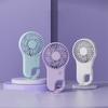 3 Gears Mini Handheld Fan Portable Cooling Fan Creative Desktop Fan  for Office Desk Student