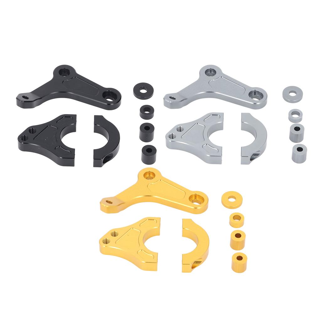 Motorcycle Steering Damper Stabilizer Bracket Adjustable Aluminum Alloy Lightweight for XMAX300 2017
