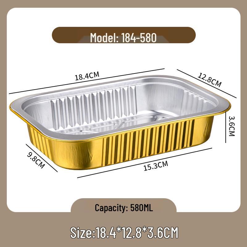 Air Fryer Square Aluminum Foil Bowls