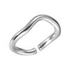 Wavy Curve Minimalist Ring - Irregular High-End Designer Style