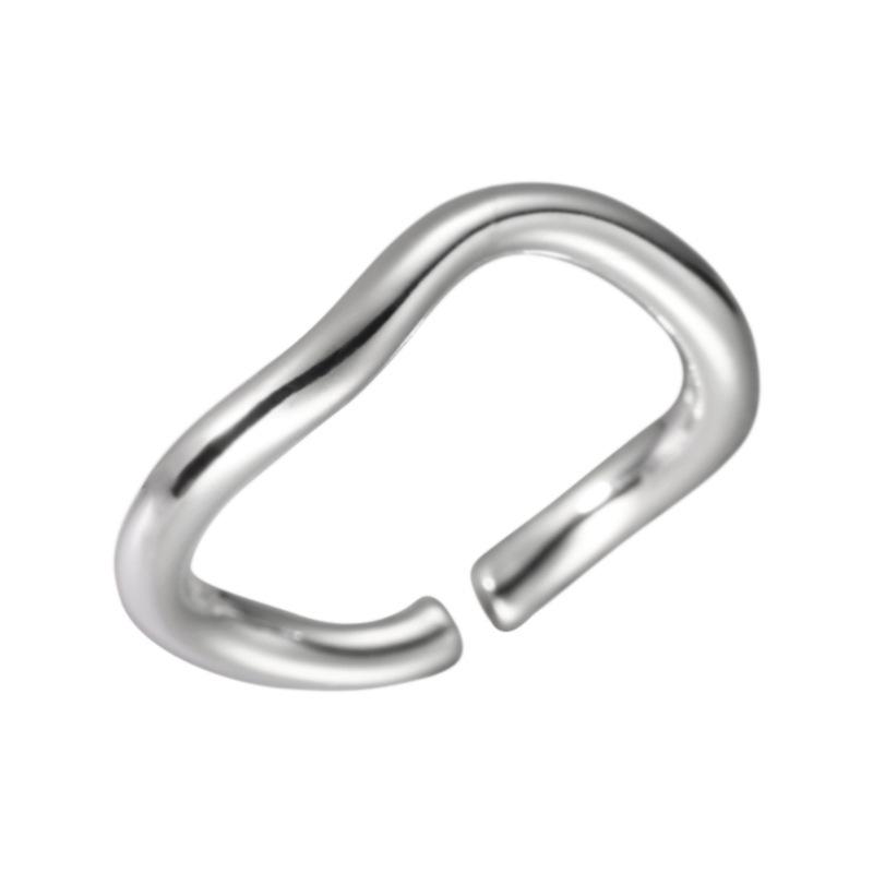Wavy Curve Minimalist Ring - Irregular High-End Designer Style
