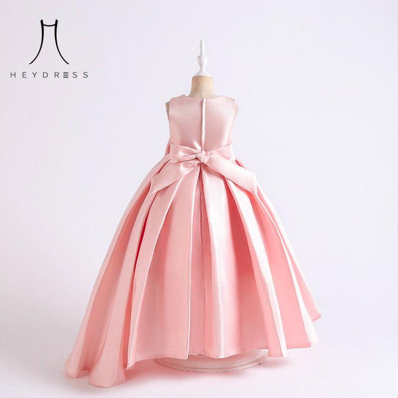 Dziewczęca sukienka księżniczki Nowe dzieci Nieregularna sukienka wieczorowa