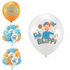 Alta Calidad 12 Piezas 12" Globos de Látex Blippi Ideales Para Fiestas de Cumpleaños Infantiles