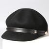 New Autumn and Winter Hats Women's Often Versatile Wool Octagonal Hats Women's Berets Versatile Peaked Caps