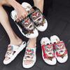 Summer Youth Slippers Men Unique Design High Quality Slippers Non-Slip Outside Flip Flops Thick-Soled Toe Sandals