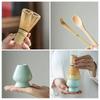 3/4Pcs Japanese Matcha Tea Set Safe Bamboo Whisk Teaspoon Tea Spoon Sets Indoor Beverage Shop Tea-Making Tools Accessories