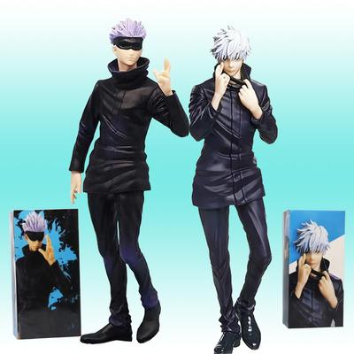 Jujutsu Kaisen Figur Itadori Yuji Actionfigur Gojo Satoru Figur PVC Sammelmodell Spielzeug Anime Geschenke für Jungen