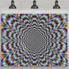 Awakening Chakra Yoga Actions Fluorescent Uv Tapestry Halloween Home Party Atmosphere Fluorescent Uv Tapestry