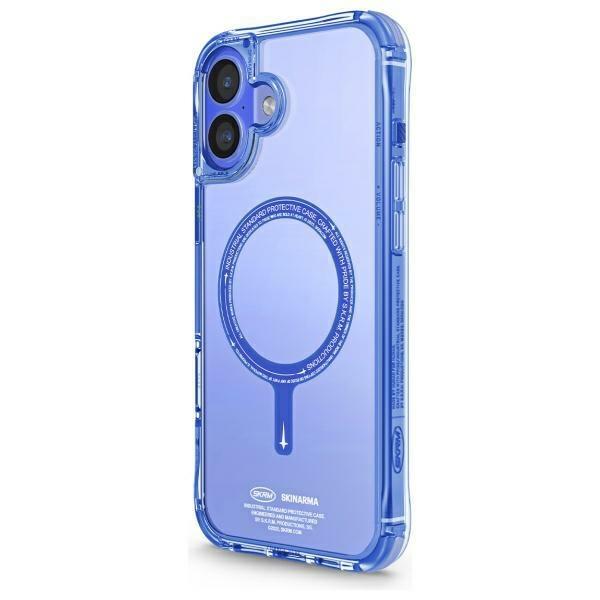 Skinarma Etui Saido Iphone 16 6.1       Magnetic Charging Niebieski/Blue