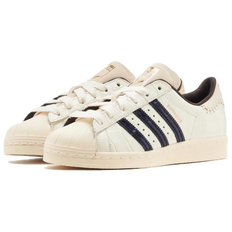 New Adidas Originals Superstar Wales Bonner White Croc JP7161
