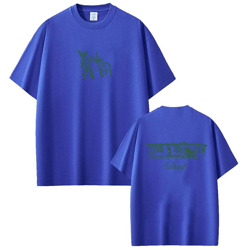 Rapper Bad Bunny Debi Tirar Mas Fotos DTMF T Shirts Unisex's Women Clothing Fashion Vintage Hip Hop Cotton T-shirts Tops Streetwear