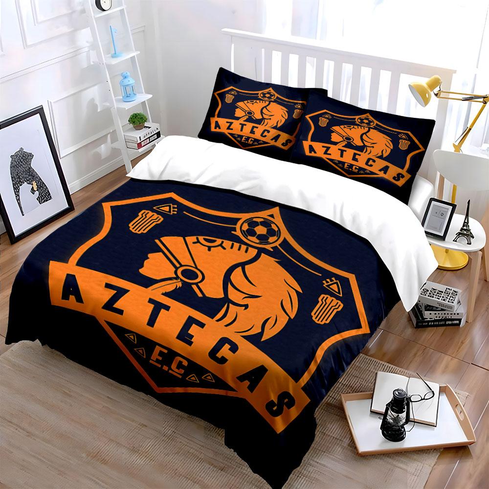 Aztecas FC Bedding Set Bedding Duvet Cover Set Duvet Cover Pillowcases (1 * Duvet Cover 2 * Pillowcases, without duvet insert)