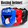 Casque de Kick Boxing pour Adultes Enfants PU Muay Thai Équipement Protection Tête Entraînement Taekwondo Boxe Sparring Salle de Sport 3