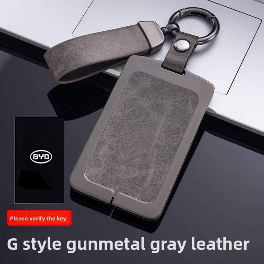 

Genuine Leather Key Cover for BYD Song Pro Han EV Tang DMI Qin PRO Song MAX Yuan E2 Stylish Buckle