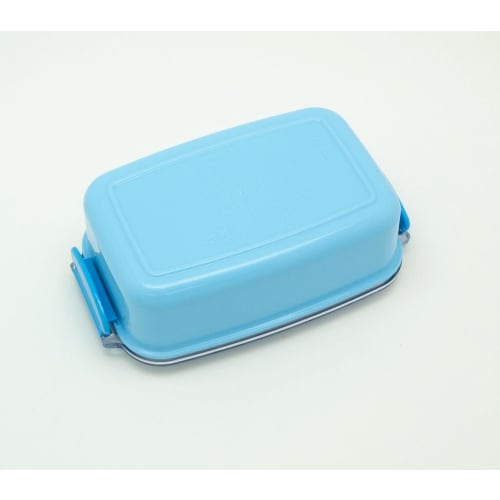 OSK Thomas the Tank Engine Lunch Box, Blue (PL-1R), Dishwasher and Microwave Safe, with Dividers