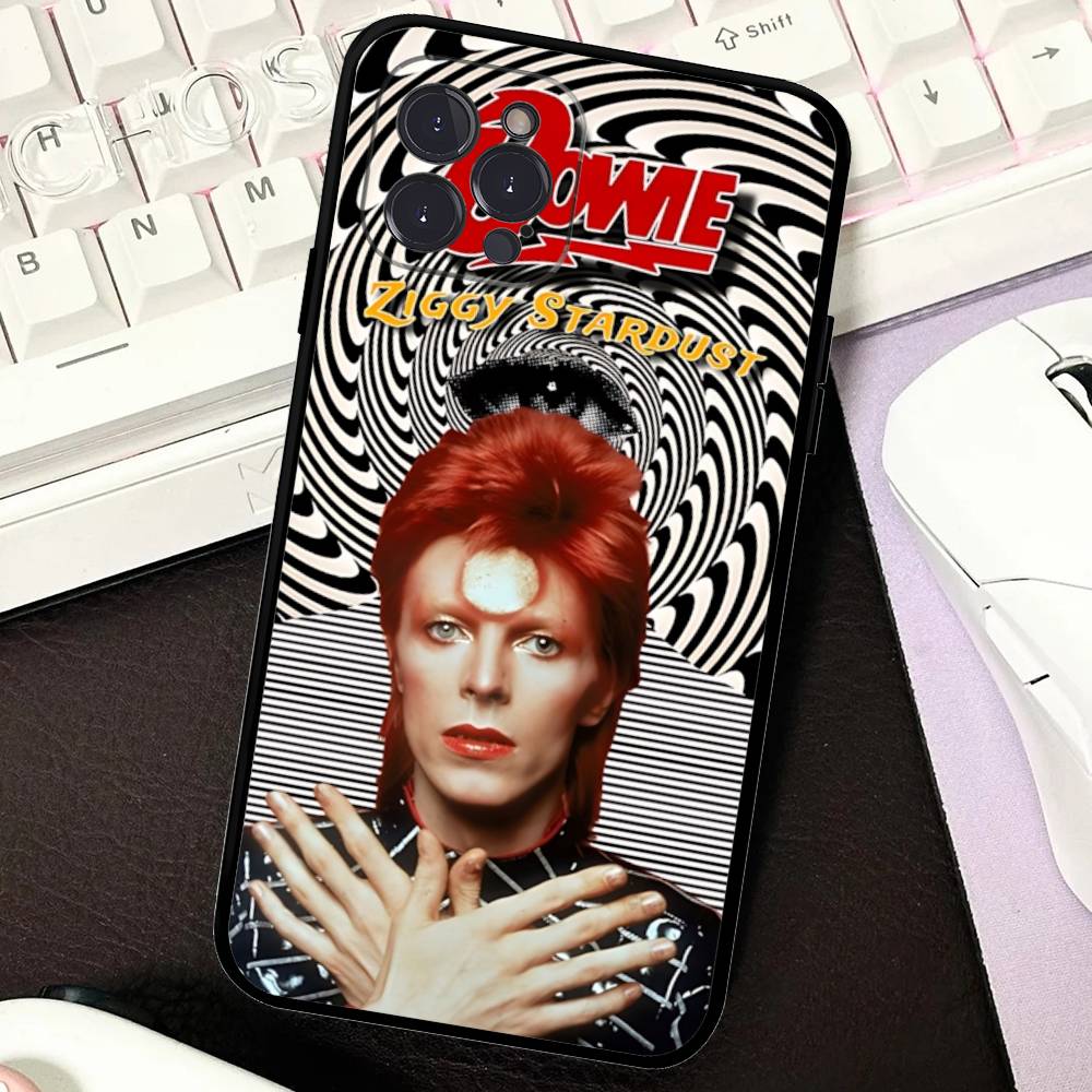

Классический чехол для телефона D-DavidS Singer B-BowieS Для IPhone 16 15 14 13 12 11 17 Pro Max Простота Задняя сторона Мягкий чехол из ТПУ iPhone 13pro max