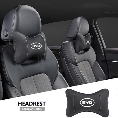 1Pcs Car Seat Headrest Auto Neck Pillow For BYD Atto 3 Yuan Plus F3 E6 F0 G3 I3 Ea1 Song Max Tang Dmi 2din G6 Qin Pro E2