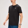 Asics Sports Lifestyle Series Moisture-Wicking Quick-Dry Reflective Short Sleeve T-Shirt Men Tops Black 2031F138-001