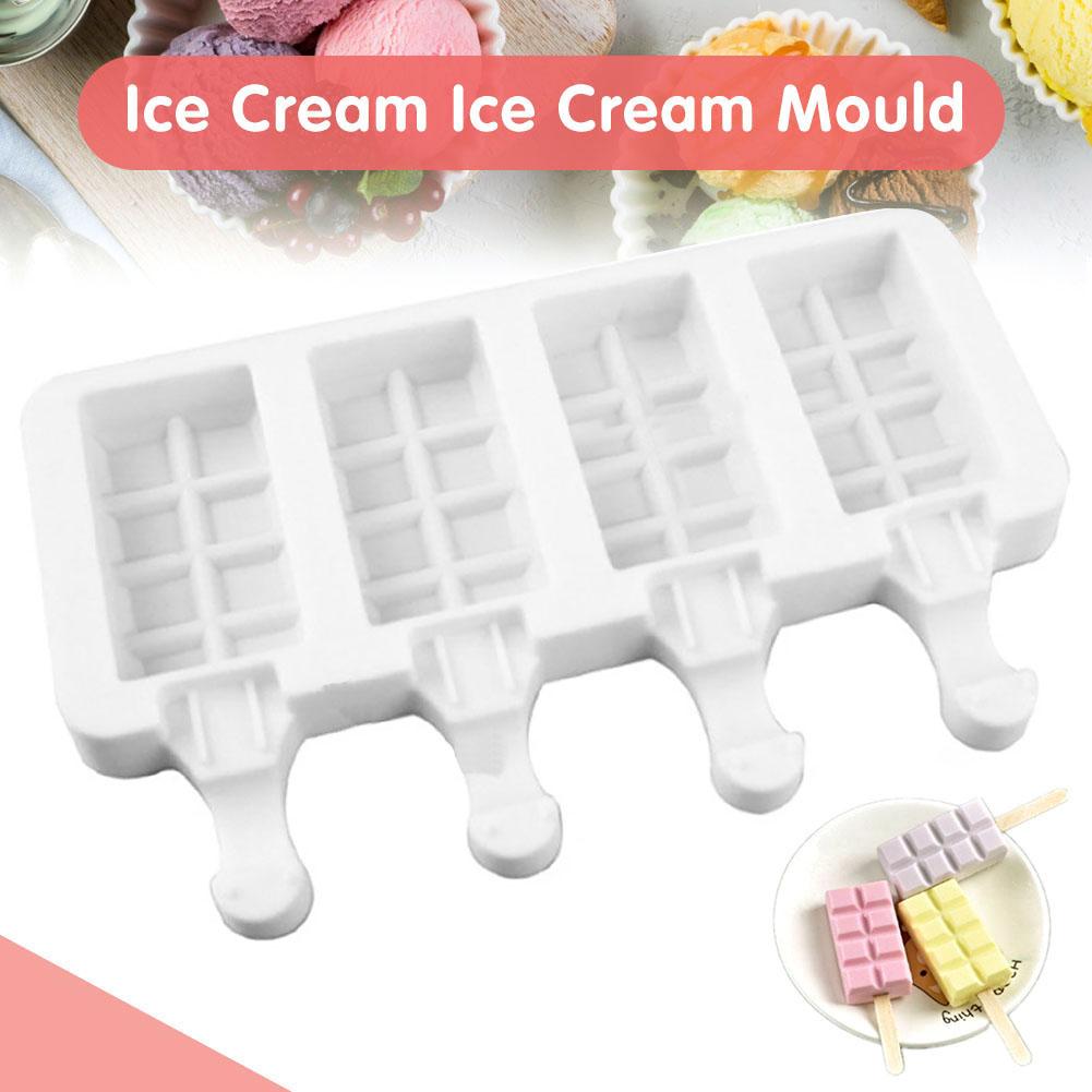 Silicone Ice Lolly Stencils Reusable Popsicle Stencil BPA Free For DIY Ice Cream