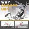 Dual Piston Brake Caliper Compressor, 25750 Brake Pad Spreader Compatible With Most Cars And Light Trucks, Disc Brake Pad Separator Tool