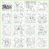 Fun Animal Pictures for Toddlers Children's Coloring Book, with Cute Theme, Thick Paper Sketchbook, Kids Art Supplies Drawing And Painting Supplies,
