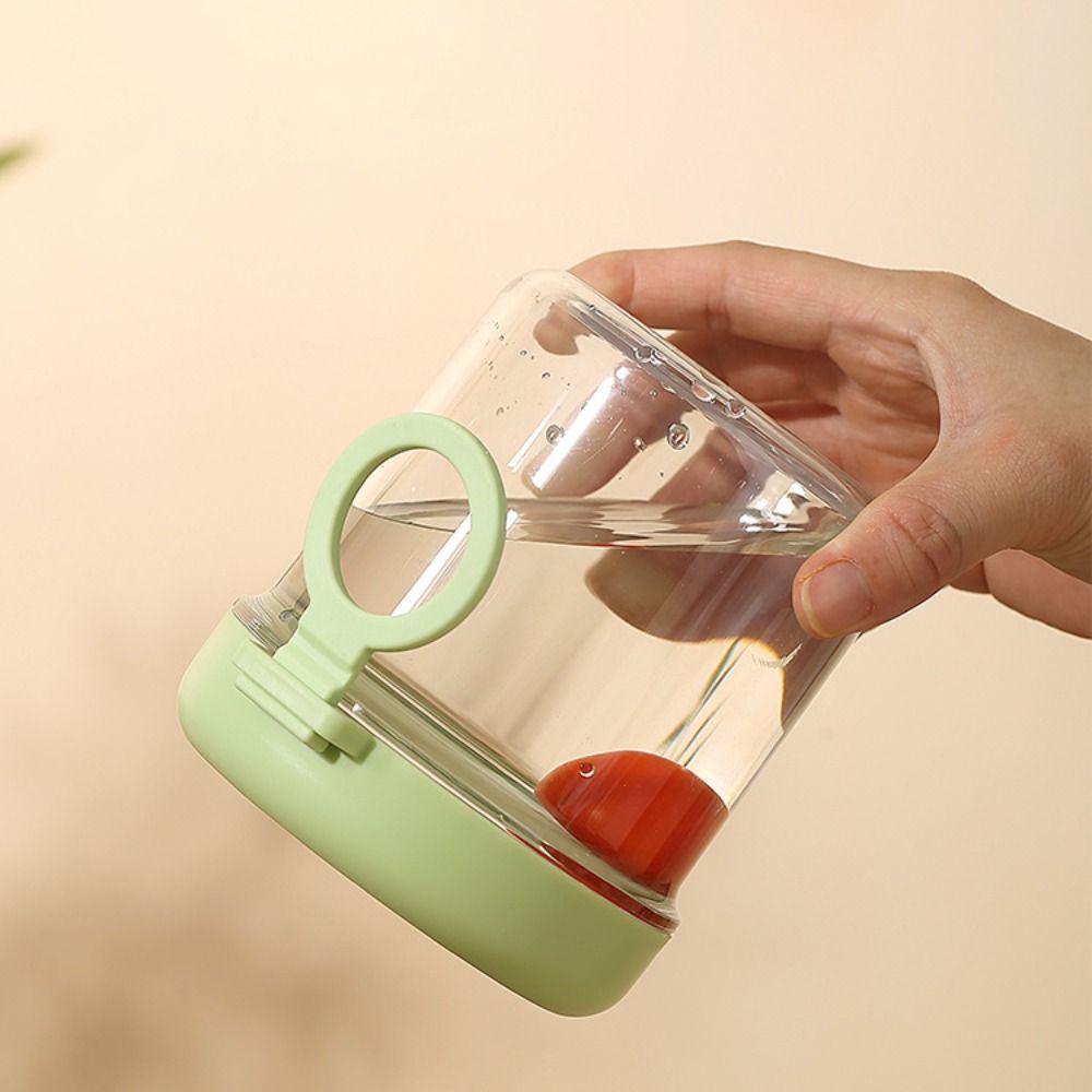 Průhledný snídaňový kelímek Odnímatelná nádoba na skladování potravin Obědový box Kelímek na ovesnou kaši Škola