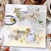 4 Styles 1Pcs/Bag Fresh Plants Long Strip Stickers Aesthetic Flowers Fruits Hand Account Decoration Stationery Stickers HMM