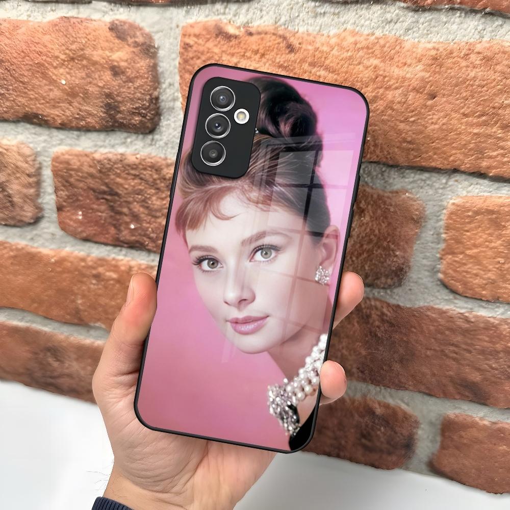 Audrey Hepburn Phone Case for Samsung A15 A25 A35 A55 A14 A12 A22 A32 A52 A11 A21 A31 A51 A05 A24 A34 A54 A13 23 A33 A53