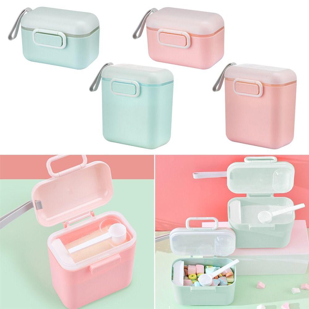 Dust-Proof Snacks Container PP Formula Dispenser Container Milk Powder Storage Box  Baby Feeding
