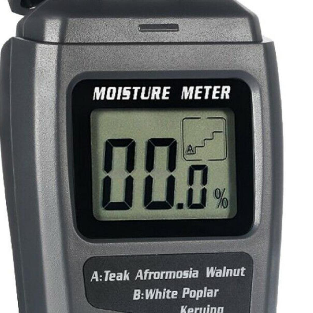 LCD Moisture Tester Digital Wood Moisture Meter Handheld Humidity Tester Damp Moisture Detector