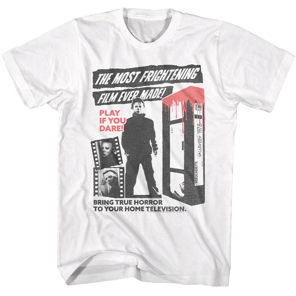 Halloween Horror Movie The Most Frightening Film Ever Made Men T Shirt L