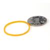 High Tensile Durable Yellow Cowhide Rubber Bands - Industrial & High-Temperature Resistant