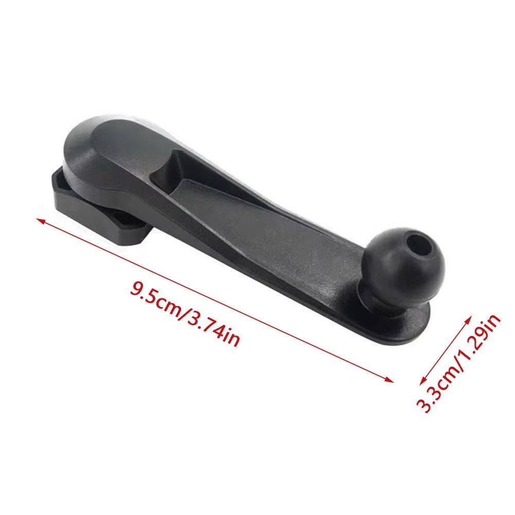 360° Rotating Phone Holder with Clip and Extension Rod for Car Navigation