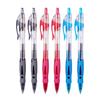 Retractable Gel Pens Set Black/Red/Blue Ink Ballpoint for Writing Refills Office Accessories School Supplies Stationery