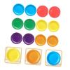 FRCOLOR 60-Count Disposable Paper Plates, 7-Inch, Colorful Designs, Party Tableware for Birthdays, Weddings, and More