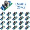 5/10/20Pcs LM7812 L7812 12V Voltage Stabilizer Module Three-Pin Regulator Rectification Filter Power Conversion Circuit Board