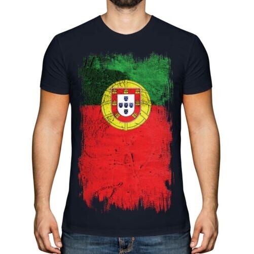 

Portugal Grunge Flag Mens Portuguese T-Shirt T-Shirt Gift 4XL