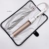Heat Resistant Flat Iron Case Travel Hair Straightener Mat & Pouch Curling Iron Holder Organizer for Hair Styling Tools