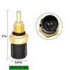 37760-P00-003 37870-PJ7-003 2PCS  Car Coolant Temperature Sensor&Switch  For HONDA CR-V Civic ACURA ISUZU USA 1992-2006