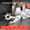Punch Leather Tools Leather Hole Carbon Steel Multifunctional Ordinary Belt Puncher Punching Tool Belt Hole Puncher Crafts Tool