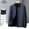 LaoYeChe Men's Anti-Wrinkle Casual Stand Collar Jacket