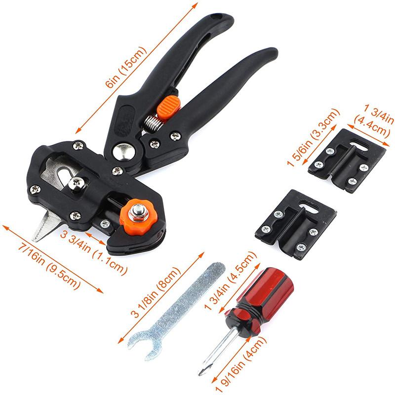 1 Pcs Portable Hand-held Grafting Knife Pruning Shears Seedling Grafting Machine Fruit Tree Grafting Tools Gardening Set Tools