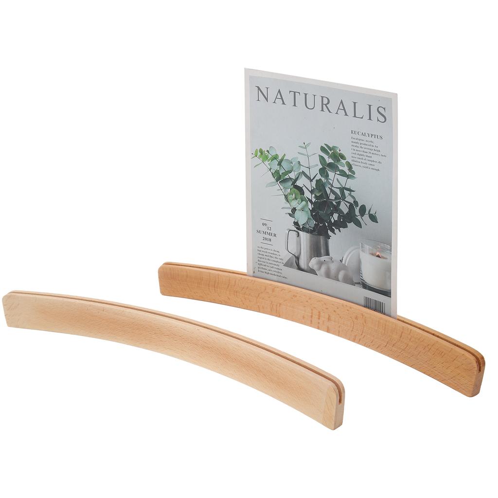 2pcs Professional Wood Playing Card Poker Cards Holder Tray Rack for Children Elderly