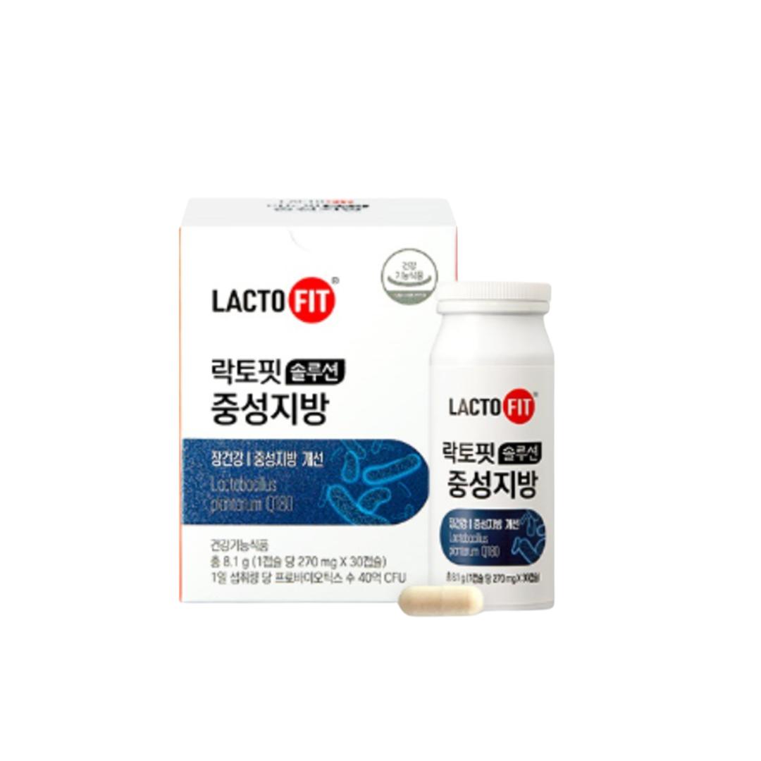 

[LACTO-FIT] РОЗЧИН НЕЙТРАЛЬНОГО ЖИРУ 30 КАПСУЛ Chong Kun Dang