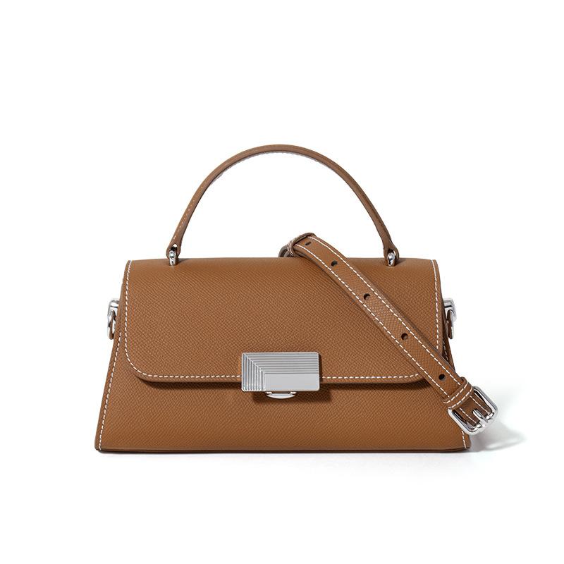 Genuine Leather Handbag Small Handbag Versatile and Fashionable Women's Bag Crossbody Bag Single-shoulder Bag