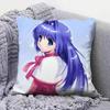 Kanon Game Anime Girl  Pillow Covers Home Sofa Cushion Covers and Aecorative Custom